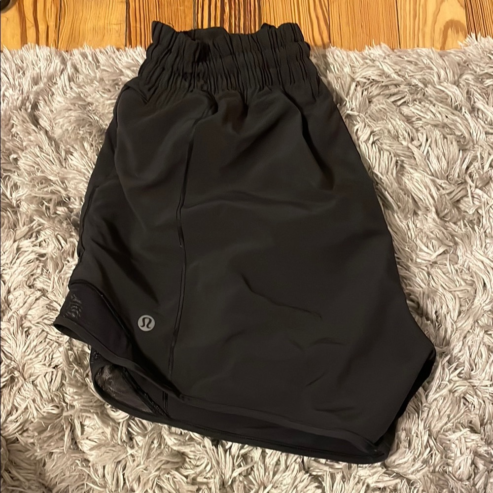 lululemon Black Athletic Shorts high rise